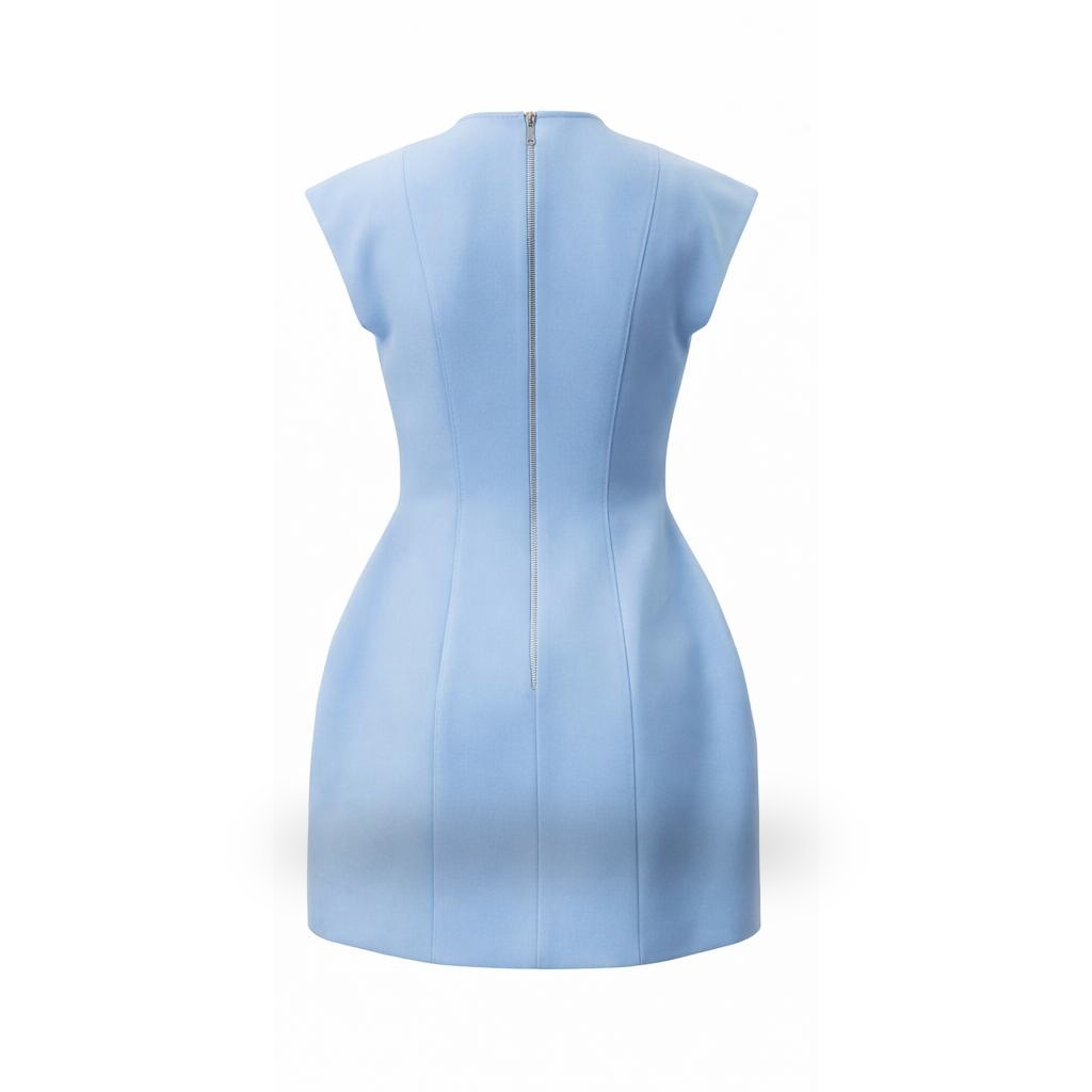 Structured mini dress - Image 3